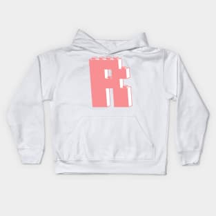 THE LETTER R, Customize My Minifig Kids Hoodie